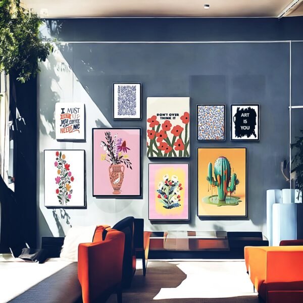 Dynamic Eclectic Gallery Premium Wall Art