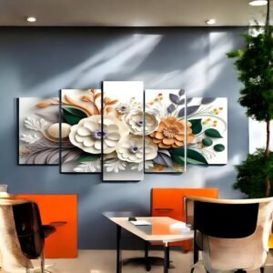 Serene Floral Wall Decor