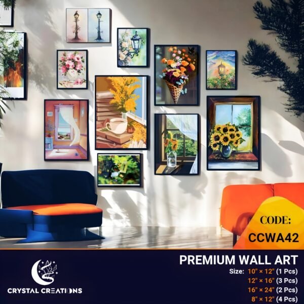 Whimsical Moments Diverse Premium Wall Art Set