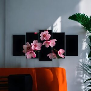 Serene Pink Blossom Art