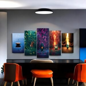 Echoes of Elsewhere Whimsical Journey Canvas