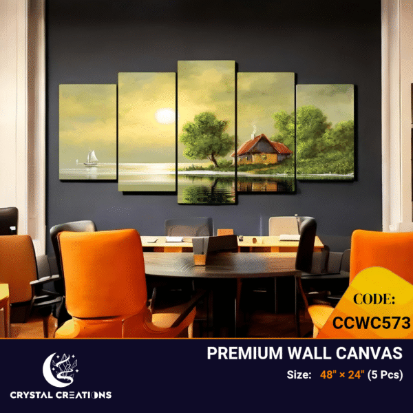 Tranquil Panoramic Landscape Art Set