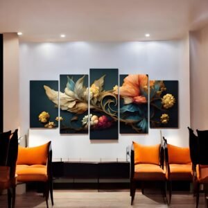 Elegant Floral Premium Wall Canvas