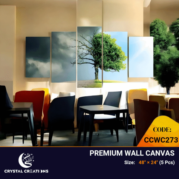 Beautiful and Symbolic Panoramic Tree Cycle Wall Art