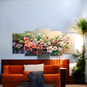 Serene Floral Wall Decor