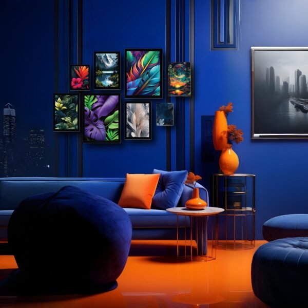 Lush Impressions Vibrant Nature Wall Art Set