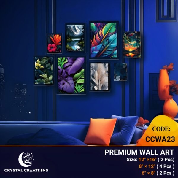 Lush Impressions Vibrant Nature Wall Art Set