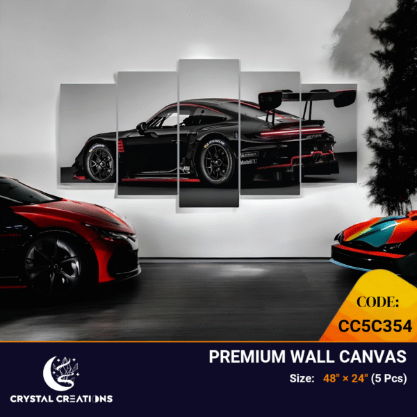 Porsche Racing Heritage: Premium Canvas Wall Art