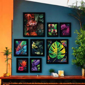 Radiant Foliage Vibrant Botanical Collection