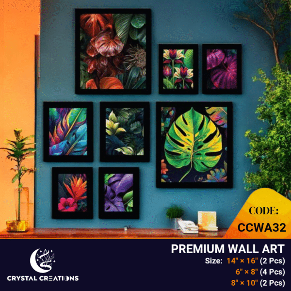 Radiant Foliage Vibrant Botanical Collection