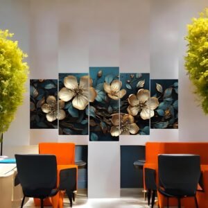 Rich Blossom Arrangement Canvas