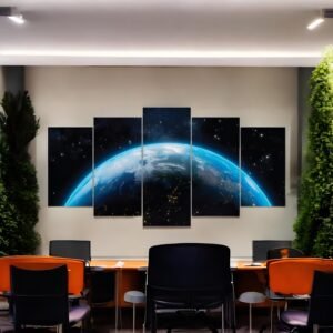 Cosmic Canvas Our Planet in the Stars
