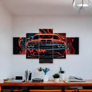 Power Drive Canvas Art