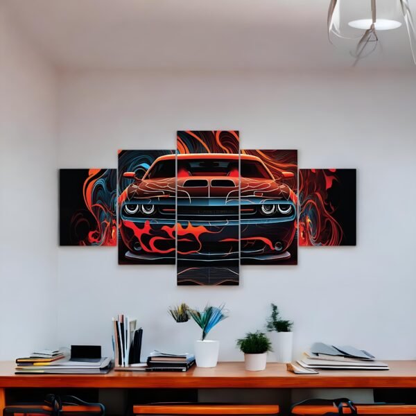 Power Drive Canvas Art