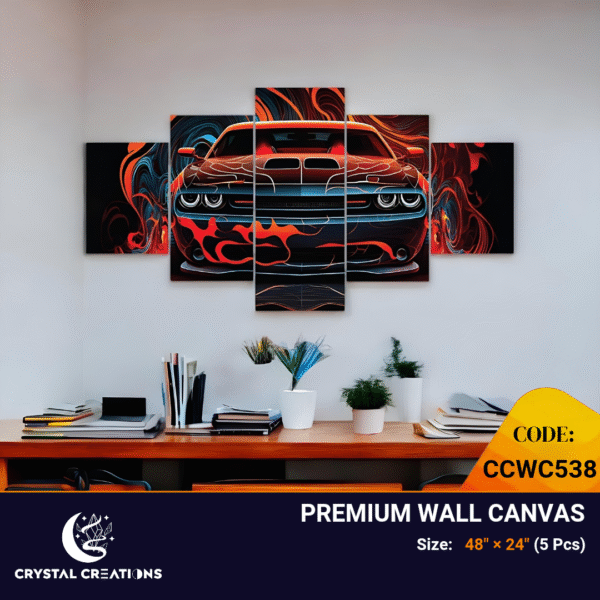 Power Drive Canvas Art