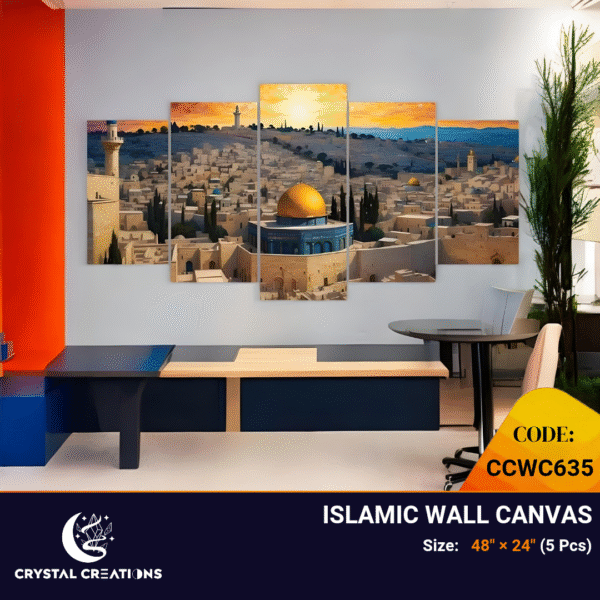 Panoramic Sunrise over Jerusalem Canvas