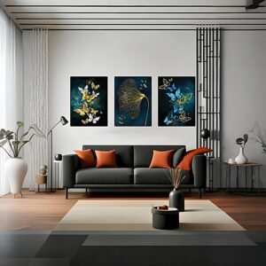 Butterfly & Botanical Canvas Art