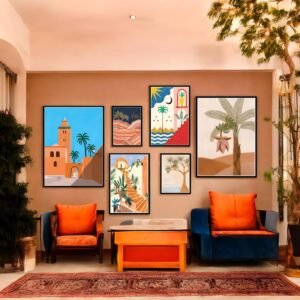 Warm Desert Dreams Artistic Premium Wall Art Set