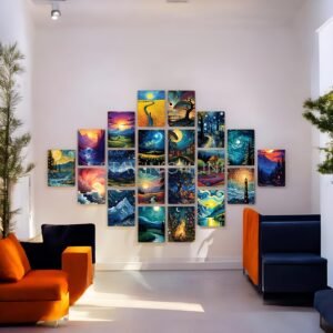 Nightfall Gallery Premium Wall Art Set