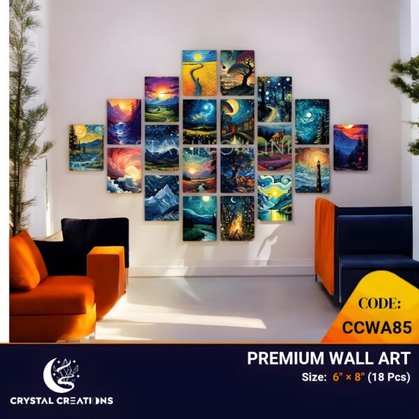 Nightfall Gallery Premium Wall Art Set