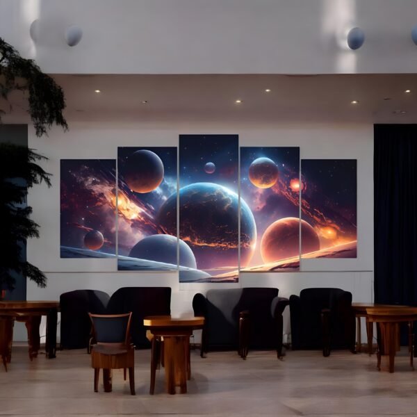 Exoplanet Symphony Cosmic Art