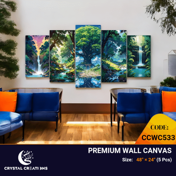 Captivating Magical Forest Theme Gallery Wall