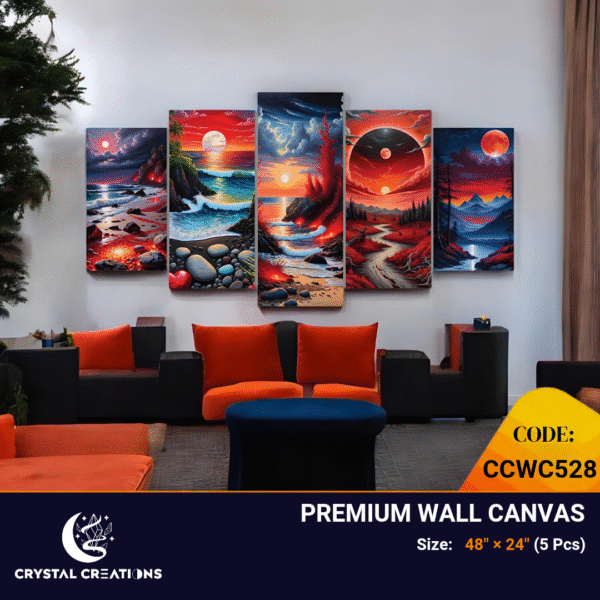 Striking Panoramic Fantasy Art Set