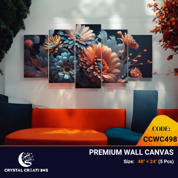 Rich Blossom Arrangement Canvas