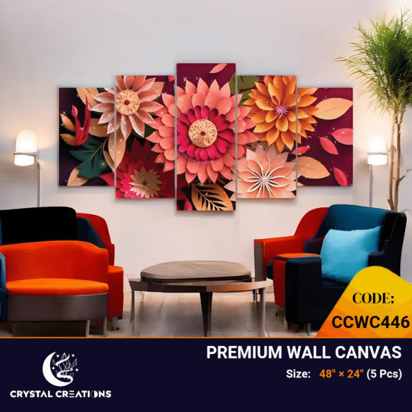 Rich Blossom Arrangement Canvas