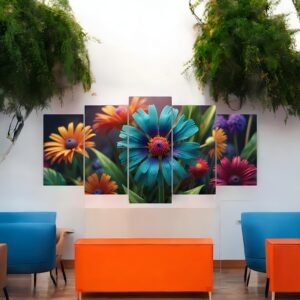 Elegant Floral Premium Wall Canvas