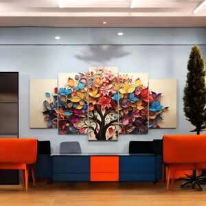 Striking Panoramic Modern Art Set
