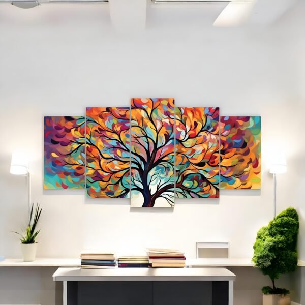 Striking Panoramic Modern Art Set