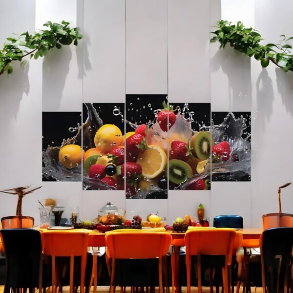 Stylish Kitchen & Dining Panoramic Decor