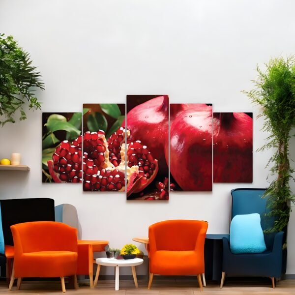 Rich and Colorful Fruit Lover's Panoramic Wall Art