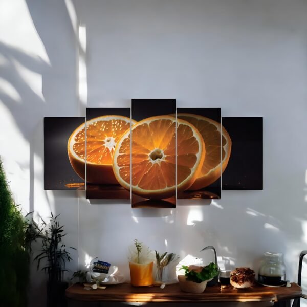Bright and Refreshing Fruit Lover's Panoramic Wall Art