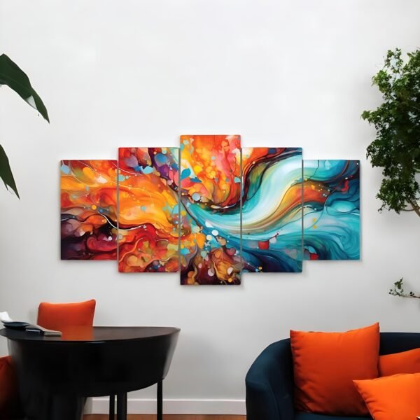 Detonation Vibrant Color Burst