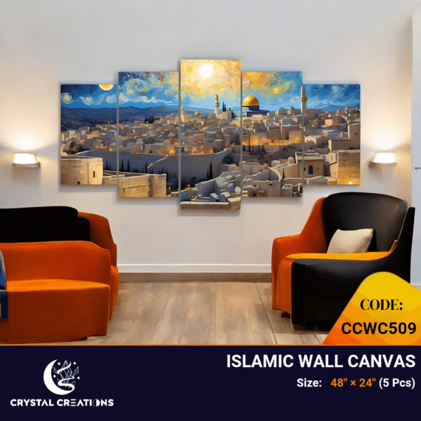 Artistic Holy City Panoramic Display