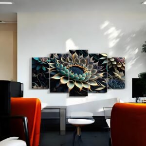 Elegant Floral Premium Wall Canvas
