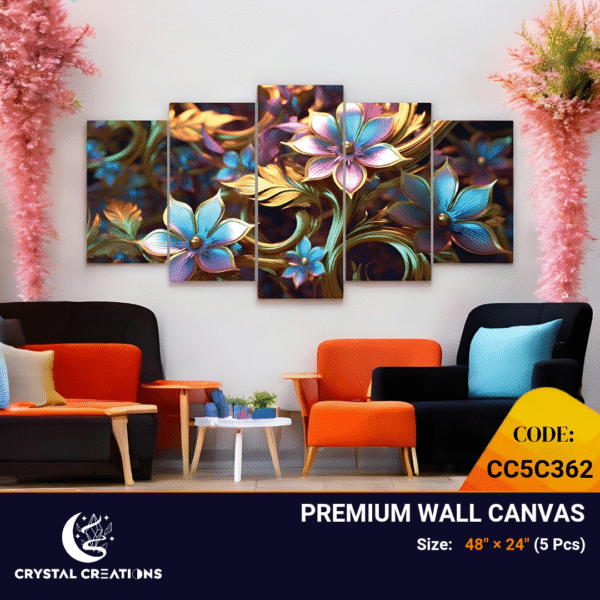Rich Blossom Arrangement Canvas