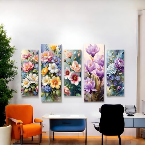 Soft Bloom Harmony Canvas