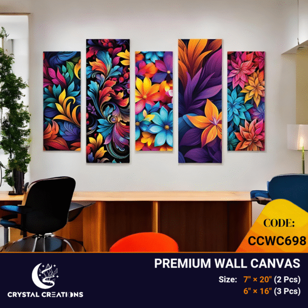 Psychedelic Garden Canvas