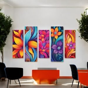 Twilight Bloom Canvas Set