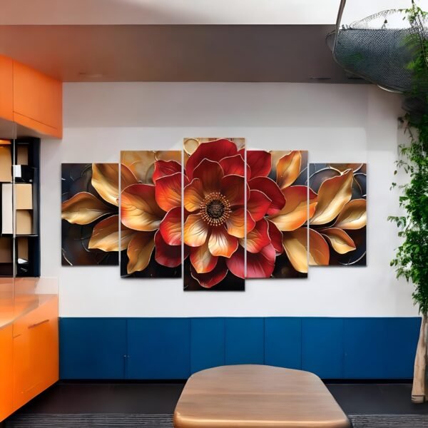 Gilded Inferno Flowers
