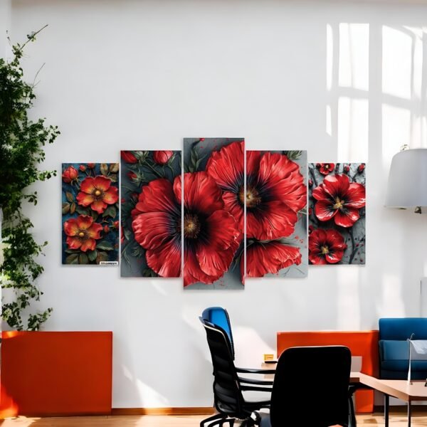 Passionate Bloom Canvas