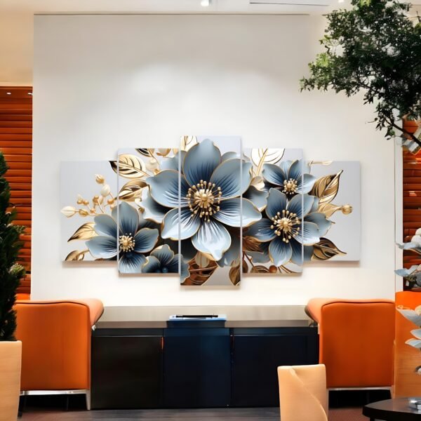 Glacier Garden Wall Canvas