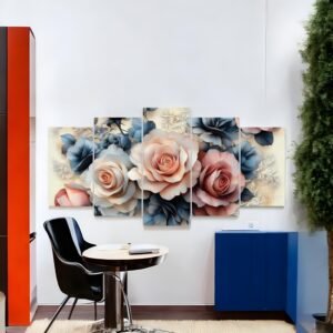 Twilight Bloom Wall Canvas