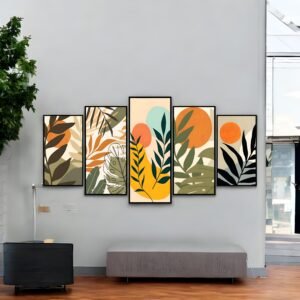 Tropical Leaf Panorama