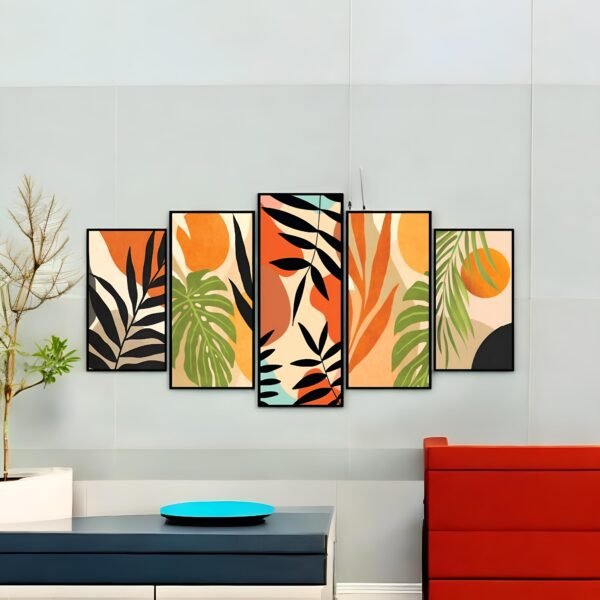 Dynamic Tropical Foliage Display