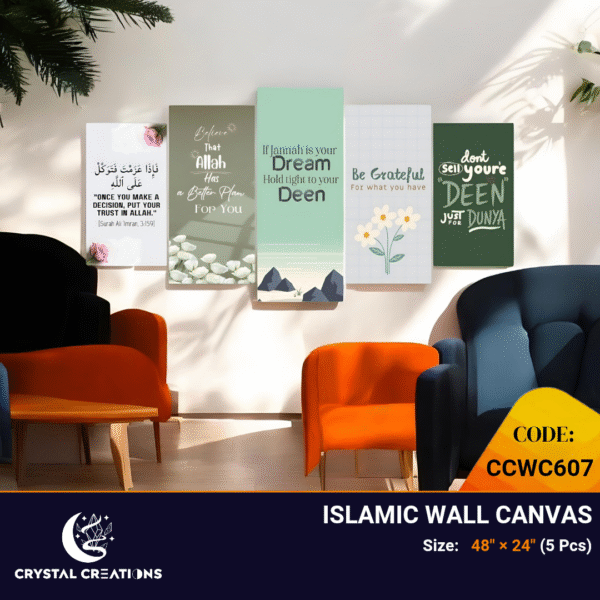 Islamic Reminders Canvas Set