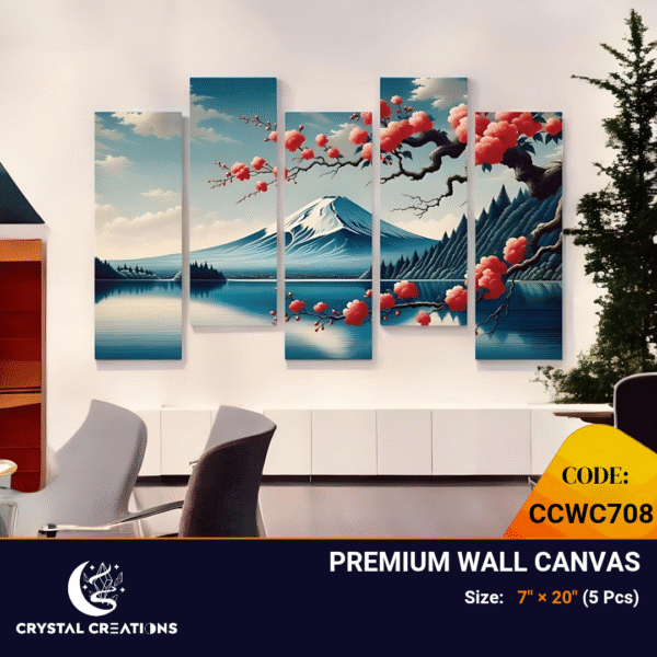 Fuji Serenity Cherry Blossom Canvas
